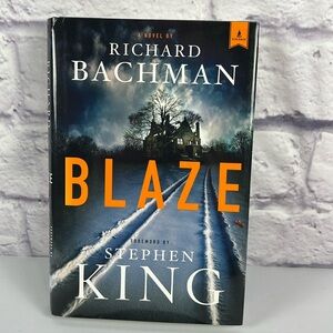 Stephen King "Blaze" Hardback Book